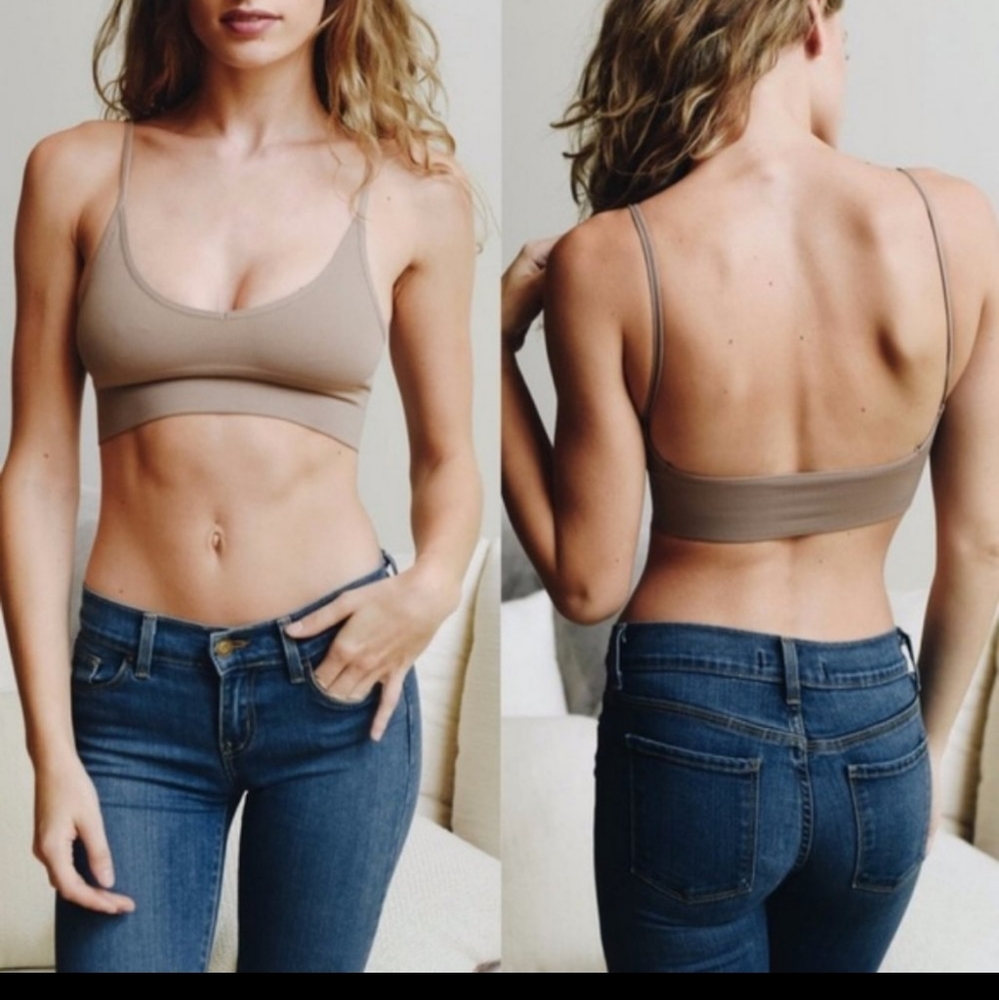 Black Low back bralette - Picture 3 of 3